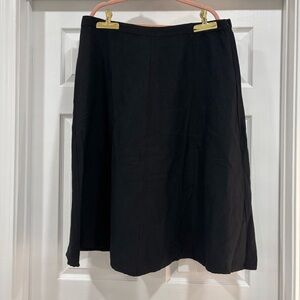 J. Jill Linen Blend Seamed Skirt NWT